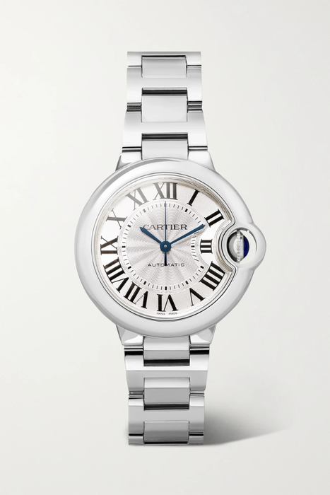 유럽직배송 까르띠에 CARTIER Ballon Bleu de Cartier Automatic 33mm stainless steel and diamond watch 19971654707114673