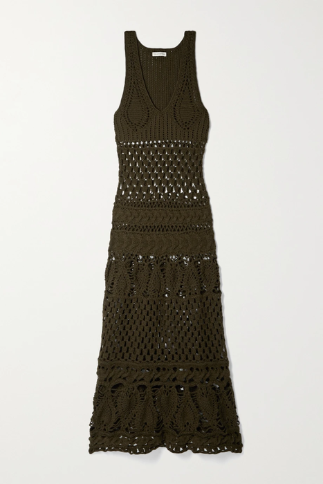 유럽직배송 울라존슨 원피스 ULLA JOHNSON Alexis crocheted merino wool maxi dress 24772899113151069