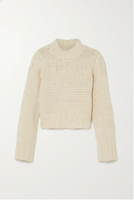 유럽직배송 조셉 스웨터 JOSEPH Merino wool, cotton and alpaca-blend sweater 25185454455860998