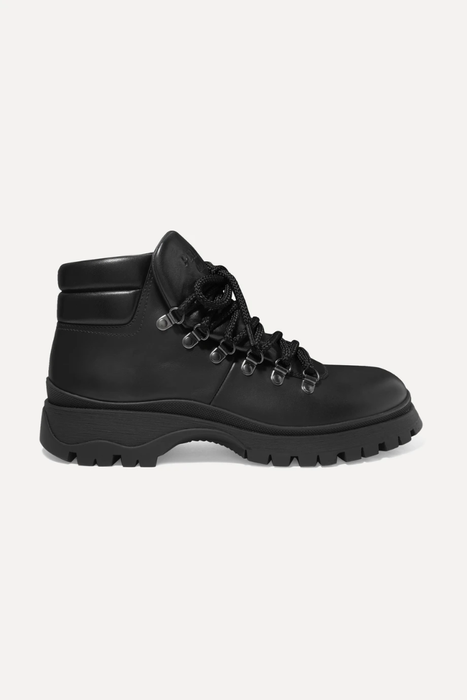 유럽직배송 프라다 PRADA Leather ankle boots 9679066509329924