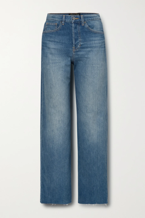 유럽직배송 베로니카비어드 청바지 VERONICA BEARD Taylor frayed high-rise wide-leg jeans 32027475399706998