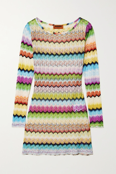 유럽직배송 미쏘니 MISSONI Striped crochet-knit top 25185454455647441