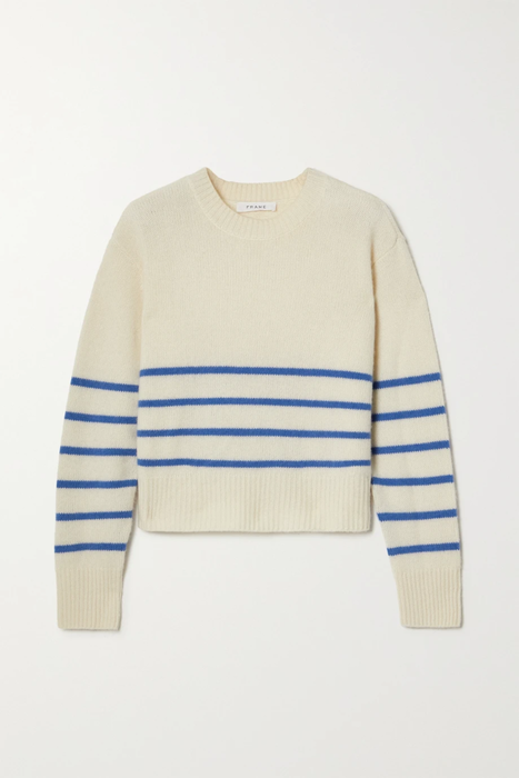 유럽직배송 프레임 FRAME Clean striped cashmere sweater 34344356236613824