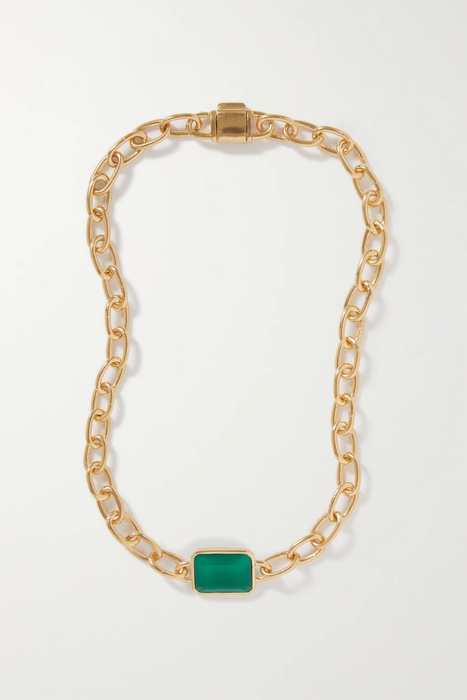 유럽직배송 로렌스튜어트 목걸이 LOREN STEWART Bronte gold vermeil quartz necklace 29419655932741456