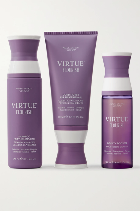 유럽직배송 VIRTUE + NET SUSTAIN Hair Rejuvenation Treatment - Full Size, 3 months 27086482324519352