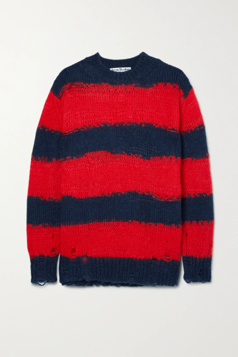 유럽직배송 아크네스튜디오 스웨터 ACNE STUDIOS Striped knitted sweater 24772899113156107