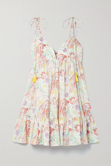 유럽직배송 에트로 미니원피스 ETRO Tiered paisley-print cotton mini dress 25185454455588616
