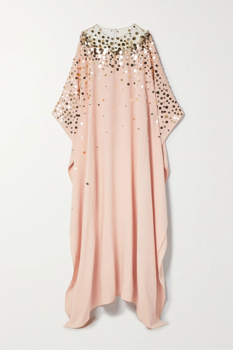 유럽직배송 오스카르데라렌타 OSCAR DE LA RENTA Sequin-embellished silk-blend gown 34344356236570060