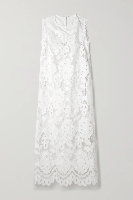 유럽직배송 돌체앤가바나 원피스 DOLCE &amp; GABBANA Cotton-blend corded lace maxi dress 25185454455975911