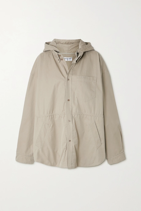유럽직배송 발렌시아가 후드 자켓 BALENCIAGA Oversized hooded cotton jacket 38063312418576000