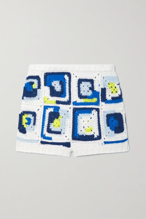 유럽직배송 SEA Hayden crocheted wool-blend shorts 32027475399500793