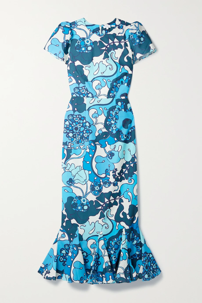 유럽직배송 로드 원피스 RHODE Lulani printed recycled crepe maxi dress 33258524072724949
