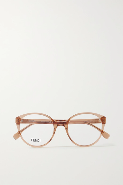 유럽직배송 펜디 FENDI Round-frame acetate optical glasses 38063312420815888