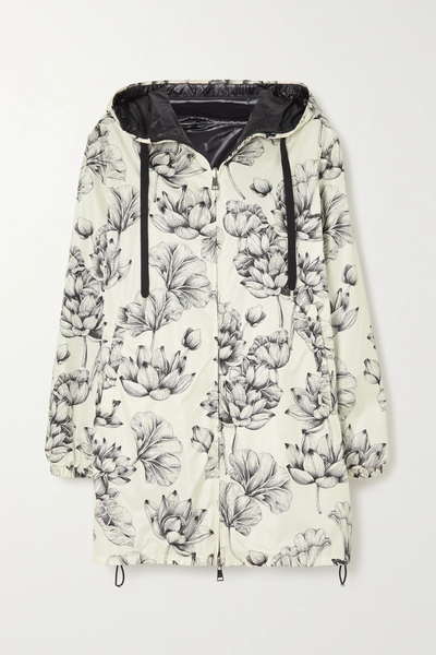 유럽직배송 몽클레어 자켓 MONCLER Guethary reversible hooded floral-print shell jacket 25185454456085606