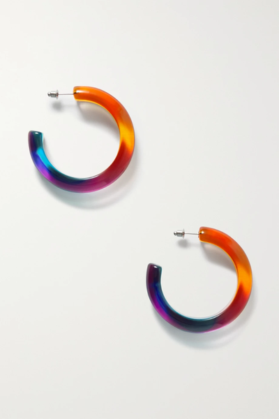 유럽직배송 이자벨마랑 귀걸이 ISABEL MARANT Nhiote oversized resin hoop earrings 33258524072227145