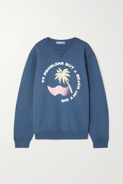 유럽직배송 PARADISED Printed cotton-blend jersey sweatshirt 36856120584973131