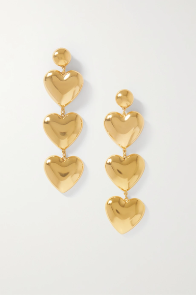 유럽직배송 생로랑 귀걸이 SAINT LAURENT Gold-tone clip earrings 29419655932115087