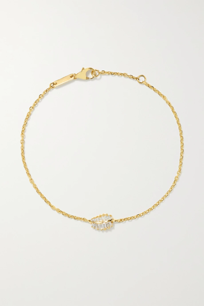 유럽직배송 아니타고 팔찌 ANITA KO Palm Leaf 18-karat gold diamond bracelet 38063312418584645