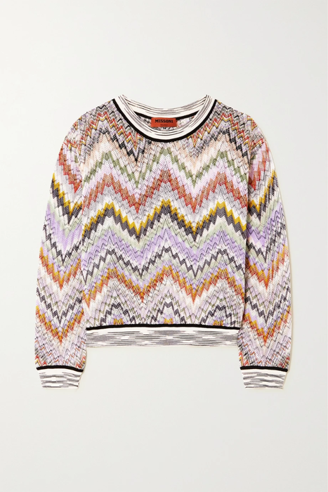 유럽직배송 미쏘니 스웨터 MISSONI Wool-blend sweater 25185454456045777