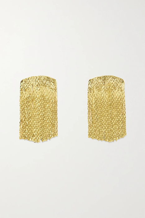 유럽직배송 ANISSA KERMICHE Fil d&#039;Or gold-plated earrings 4394988608924251