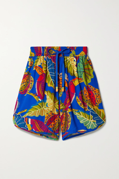유럽직배송 FARM RIO Uni printed woven shorts 38063312420557369