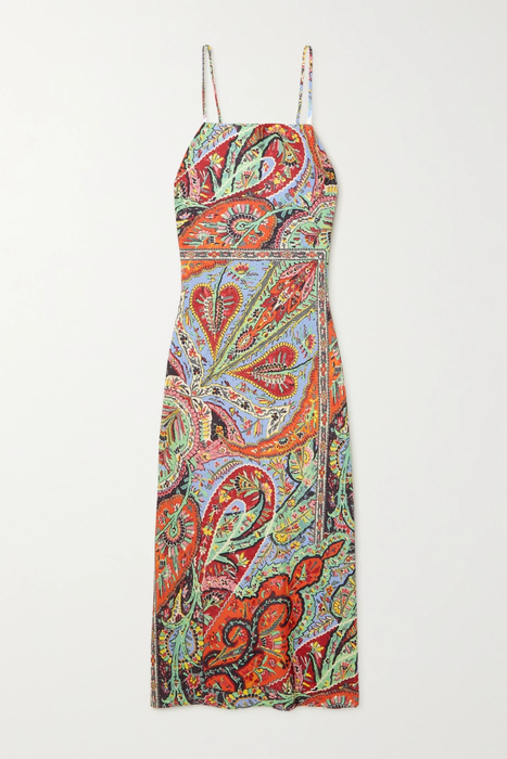 유럽직배송 로드 원피스 RHODE Jemima paisley-print cotton midi dress 33258524072724910