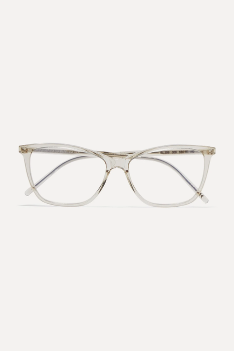 유럽직배송 생로랑 SAINT LAURENT EYEWEAR Square-frame acetate optical glasses 17957409489836903