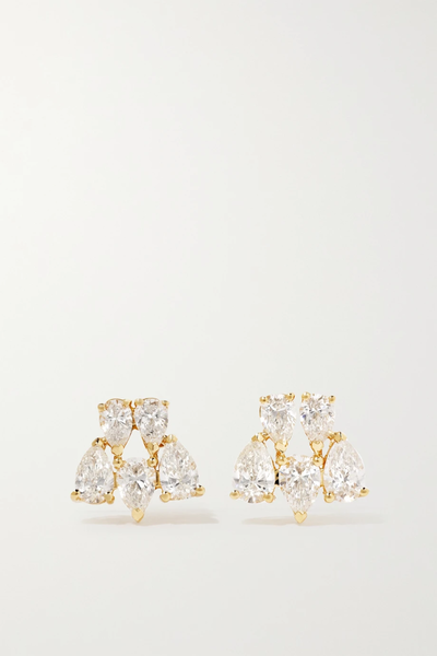 유럽직배송 아니타고 귀걸이 ANITA KO Clara 18-karat gold diamond earrings 29419655932266786