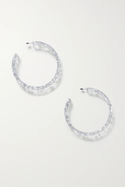 유럽직배송 이자벨마랑 귀걸이 ISABEL MARANT Yepa oversized metallic resin hoop earrings 33258524072227178
