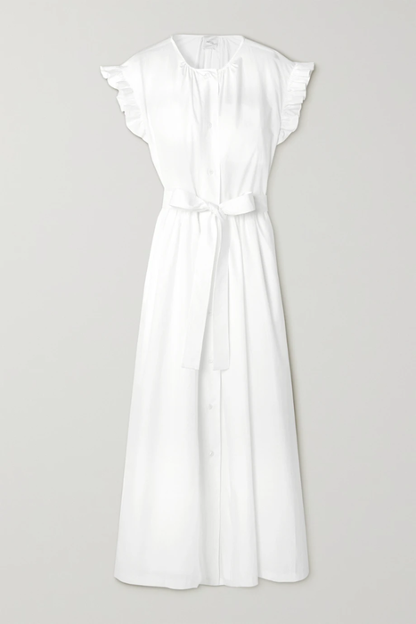 유럽직배송 파투 원피스 PATOU Belted ruffled organic cotton-poplin maxi dress 38063312420704760