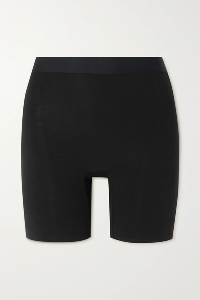 유럽직배 스팽스 SPANX Comfort stretch-cotton and modal-blend jersey shorts 22250442025731560