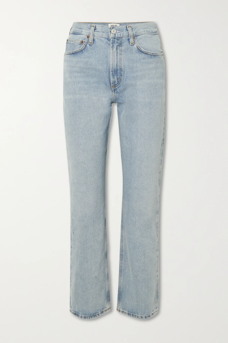 유럽직배송 에이골디 청바지 AGOLDE + NET SUSTAIN Mia mid-rise straight-leg organic jeans 32027475400237559