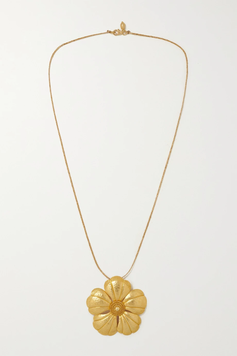 유럽직배송 피파스몰 목걸이 PIPPA SMALL 18-karat gold and cord necklace 6630340699181788