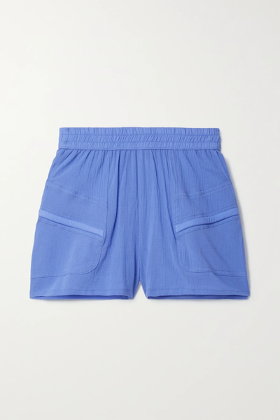 유럽직배송 PARADISED Prim crinkled cotton-gauze shorts 36856120584973115