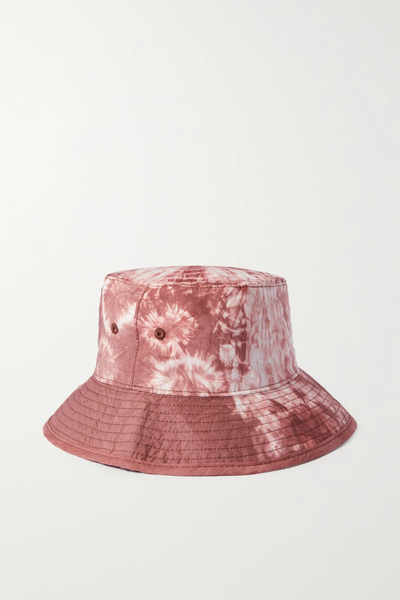 유럽직배송 아크네스튜디오 ACNE STUDIOS Brimmo tie-dyed cotton-poplin bucket hat 25185454455771326