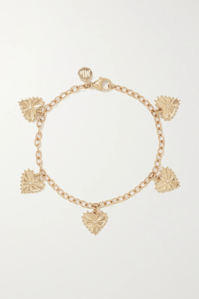 유럽직배송 MARLO LAZ Agape 14-karat gold diamond bracelet 38063312420000662