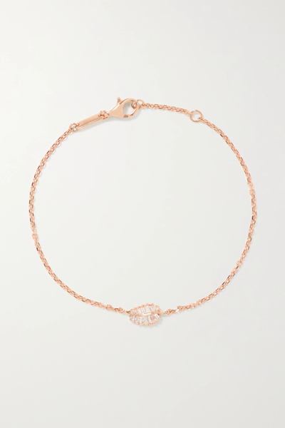 유럽직배송 아니타고 팔찌 ANITA KO Palm Leaf 18-karat rose gold diamond bracelet 38063312418584643