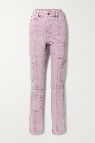 유럽직배송 로테이트비르거크리스텐슨 진 ROTATE BIRGER CHRISTENSEN Orenda high-waisted straight-leg organic jeans 24665545640578430