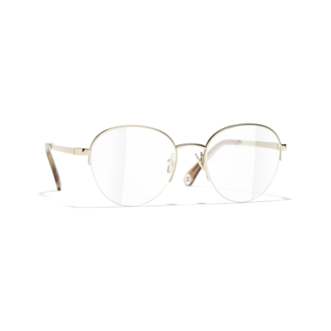 유럽직배송 샤넬 CHANEL Round Eyeglasses A75233X01060V3463