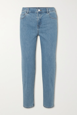 유럽직배송 띠어리 청바지 THEORY Treeca cropped slim-leg jeans 33258524072881232