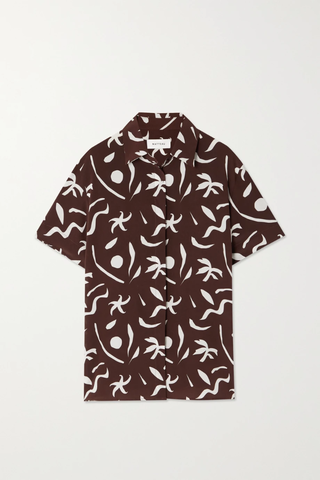 유럽직배송 마티유 셔츠 MATTEAU + NET SUSTAIN printed mulberry silk shirt 42247633207896008