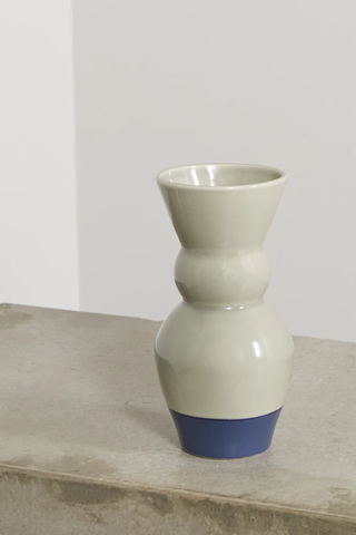 유럽직배송 MARLOE MARLOE Lucie glazed ceramic vase 32027475400035498