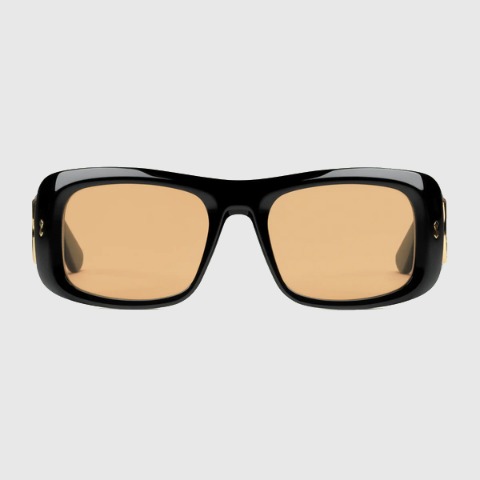 유럽직배송 구찌 선글라스 GUCCI Rectangular-frame sunglasses with Interlocking G 705303J07401071