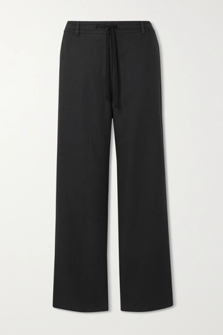 유럽직배송 더로우 팬츠 THE ROW Dandy silk and linen-blend canvas wide-leg pants 38063312419858090