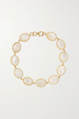 유럽직배송 피파스몰 팔찌 PIPPA SMALL 18-karat gold mother-of-pearl bracelet 36093695688950462