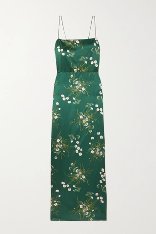 유럽직배송 리포메이션 원피스 REFORMATION Frankie shirred floral-print silk-satin maxi dress 43769801098431772