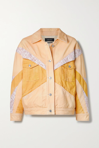 유럽직배송 이자벨마랑 자켓 ISABEL MARANT Nisao oversized patchwork embroidered denim jacket 33258524072507123