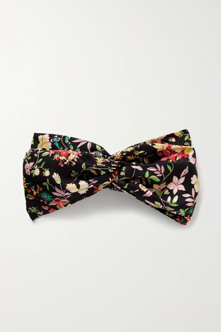 유럽직배송 에트로 헤드밴드 ETRO Knotted floral-print silk-satin twill headband 43769801095700544
