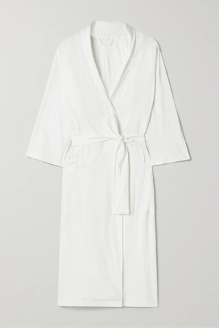 유럽직배송 SKIN Kyra belted organic Pima cotton-jersey robe 38063312420645323