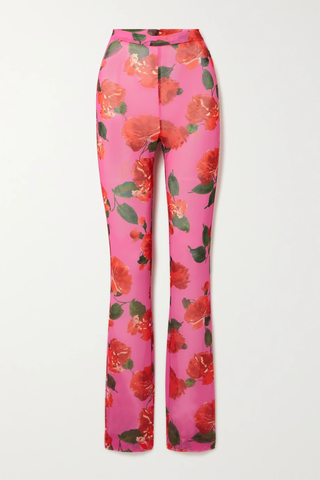 유럽직배송 마그다부트림 레깅스 MAGDA BUTRYM Floral-print stretch-mesh leggings 36856120584984670